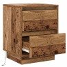 Cabinet de chevet avec tiroir Bois ancien 39 x 34,5 x 50 cm 625388625388