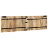 Tête de lit 180 cm bois de manguier brut massif 625399625399