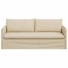Canapé Crème 196 x 82 x 85 cm tissu 625405625405