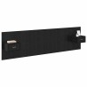 Tête de lit avec armoire 3 pcs Chêne noir Bois d'ingénierie 625410625410