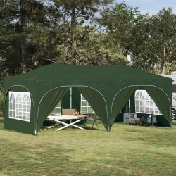 Tente de fête pop-up 575 x 288 x 245 cm Vert Tissu Oxford 625422625422