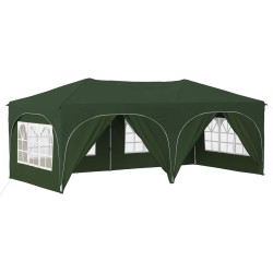 Tente de fête pop-up 575 x 288 x 245 cm Vert Tissu Oxford 625422625422