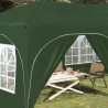 Tente de fête pop-up 575 x 288 x 245 cm Vert Tissu Oxford 625422625422