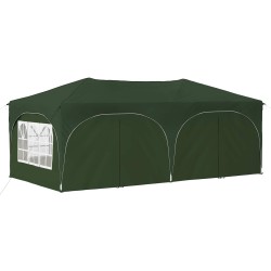 Tente de fête pop-up 575 x 288 x 245 cm Vert Tissu Oxford 625422625422