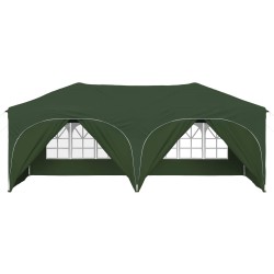 Tente de fête pop-up 575 x 288 x 245 cm Vert Tissu Oxford 625422625422