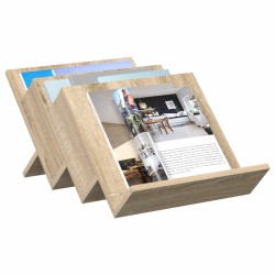 Étagère à magazines avec étagère Chêne Sonoma 53 x 40 x 28,5 cm 625430625430