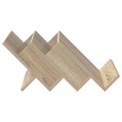 Étagère à magazines avec étagère Chêne Sonoma 53 x 40 x 28,5 cm 625430625430