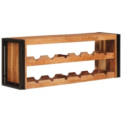 Étagère à vin Marron 120 x 45 x 33 cm Bois d'Acacia Massif 625433625433