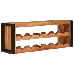 Étagère à vin Marron 120 x 45 x 33 cm Bois d'Acacia Massif 625433625433