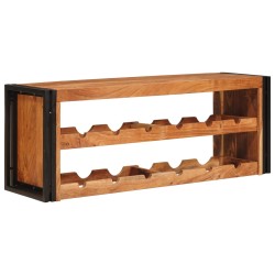 Étagère à vin Marron 120 x 45 x 33 cm Bois d'Acacia Massif 625433625433