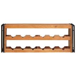 Étagère à vin Marron 120 x 45 x 33 cm Bois d'Acacia Massif 625433625433