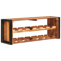 Étagère à vin Marron 120 x 45 x 33 cm Bois d'Acacia Massif 625433625433