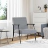 fauteuil Gris clair 59 x 75 x 78 cm tissu 625441625441