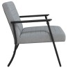 fauteuil Gris clair 59 x 75 x 78 cm tissu 625441625441
