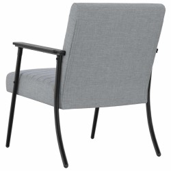 fauteuil Gris clair 59 x 75 x 78 cm tissu 625441625441
