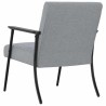 fauteuil Gris clair 59 x 75 x 78 cm tissu 625441625441