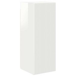 Ensemble meuble TV 2 pcs Blanc brillant Bois d'ingénierie 625448625448