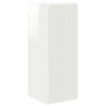 Ensemble meuble TV 2 pcs Blanc brillant Bois d'ingénierie 625448625448