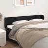 Tête de lit avec oreilles Noir 203x23x78/88 cm Similicuir 625449625449