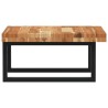 Étagère de vasque murale acier et bois massif d'acacia 625450625450