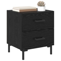 Cabinet de chevet 2 pcs Chêne noir 40 x 35 x 47,5 cm 625453625453