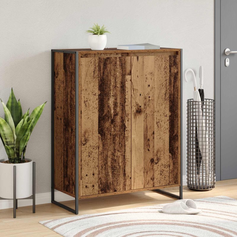Cabinet à chaussures avec stockage Bois Ancien 79 x 36 x 100 cm 625461625461