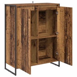 Cabinet à chaussures avec stockage Bois Ancien 79 x 36 x 100 cm 625461625461