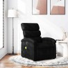 Fauteuil de massage inclinable noir tissu 625462625462
