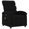Fauteuil de massage inclinable noir tissu 625462625462