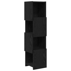 Meuble d'angle Chêne noir 25,5x25x102cm Bois d'ingénierie 625465625465