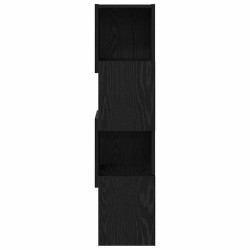 Meuble d'angle Chêne noir 25,5x25x102cm Bois d'ingénierie 625465625465