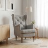 Fauteuil Gris clair Velours 625474625474