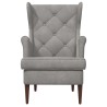 Fauteuil Gris clair Velours 625474625474