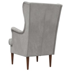 Fauteuil Gris clair Velours 625474625474