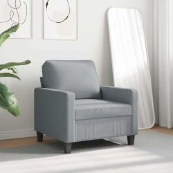 Fauteuil Gris clair 60 cm Tissu 625475625475