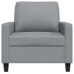 Fauteuil Gris clair 60 cm Tissu 625475625475