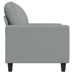Fauteuil Gris clair 60 cm Tissu 625475625475