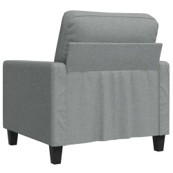 Fauteuil Gris clair 60 cm Tissu 625475625475