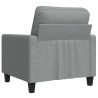 Fauteuil Gris clair 60 cm Tissu 625475625475