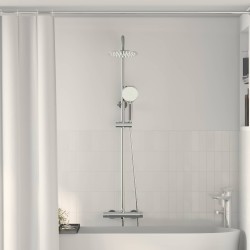 Ensemble de Système de Douche Thermostatique Chrome 625476625476