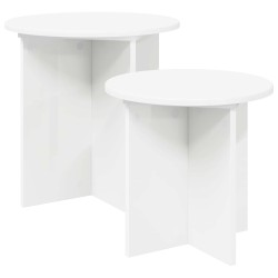 Ensemble de tables d'appoint 2 pcs Bois d’ingénierie 625478625478