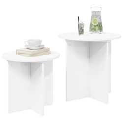 Ensemble de tables d'appoint 2 pcs Bois d’ingénierie 625478625478