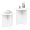 Ensemble de tables d'appoint 2 pcs Bois d’ingénierie 625478625478