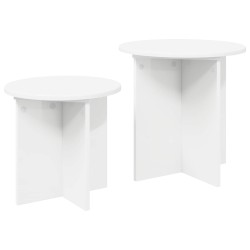 Ensemble de tables d'appoint 2 pcs Bois d’ingénierie 625478625478