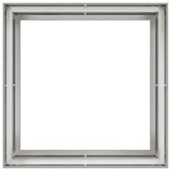 Jardinière 100x100x80 cm acier inoxydable 625479625479