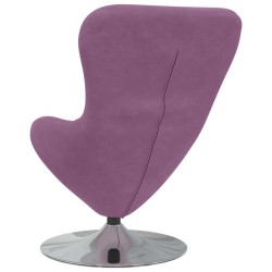 Fauteuil œuf Violet Velours 625485625485