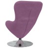 Fauteuil œuf Violet Velours 625485625485
