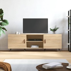 Meuble TV chêne sonoma 150x30x50 cm bois d'ingénierie 625488625488