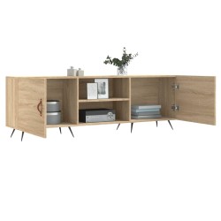 Meuble TV chêne sonoma 150x30x50 cm bois d'ingénierie 625488625488
