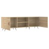 Meuble TV chêne sonoma 150x30x50 cm bois d'ingénierie 625488625488